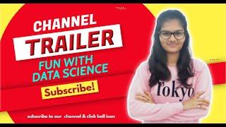 Channel Trailer | data science | data analyst | programming | coding | statistics | python