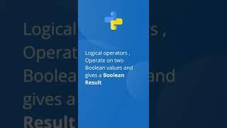 Python || Logical Operators || Python For Beginners || #shorts || #oneinyou