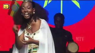 በኢትዮጵያ አልባሳት ደምቃ የቁንጅና ውድድር ያሸነፈችው ጋናዊት(ሙሉ ቪዲዮ) Ghana beauty contest winner presentation of Ethiopia