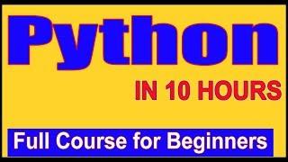Learn Python - Full Fundamental Course for Beginners | Python Tutorial for Beginners [2019]