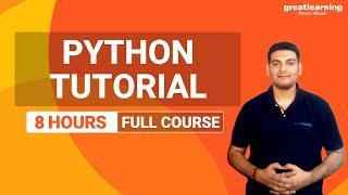 Python Tutorial | Python tutorial for beginners | Learn Python in 8 Hours | Great Learning
